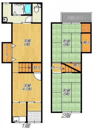 田中様２階建貸家の画像