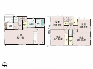 大阪府松原市三宅中５丁目の新築一戸建ての画像