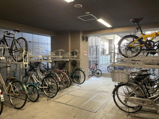 自転車置き場です