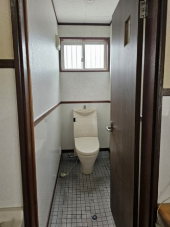 作業場にあるトイレです