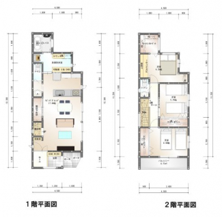 土地価格2880万円　建物価格2000万円　外構工事費用含む
長期優良住宅認定、耐震等級３、断熱等級６　オプションでZEH仕様も可能です。