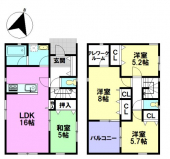 西脇市野村町の新築一戸建ての画像