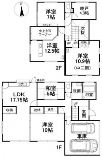 松山市溝辺町の中古一戸建ての画像