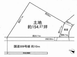 堺市美原区平尾の事業用地の画像