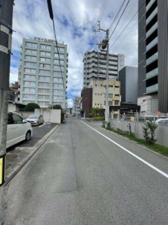 前面道路です。