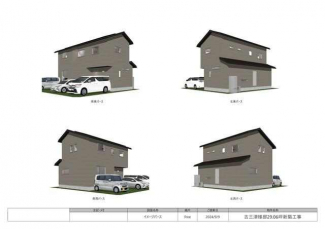 松山市古三津３丁目の新築一戸建ての画像