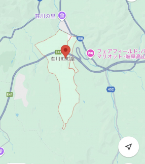 岐阜県高山市荘川町町屋の売地の画像