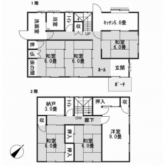 泉南郡熊取町小垣内２丁目の中古一戸建ての画像