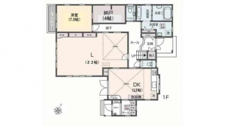 １階　掲載の間取り図は設計図書を基に描き起こしたもので実際と