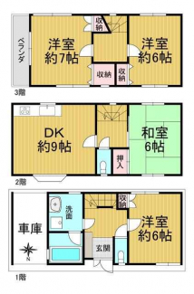 城東区鴫野西３丁目　戸建の画像