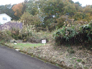 福島県福島市荒井字横塚の売地の画像