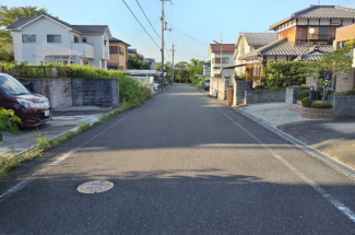 前面道路幅員６ｍです(^^)