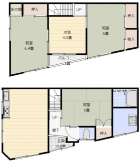 豊中市大黒町１丁目の一戸建ての画像