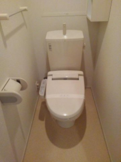 落ち着いたトイレです