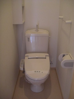 落ち着いたトイレです