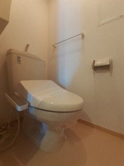 清潔感のあるトイレです