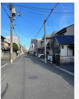 街並み風景　前面道路幅６ｍ　公道