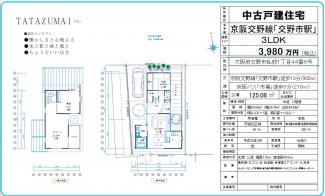 交野市私部１丁目の中古一戸建ての画像