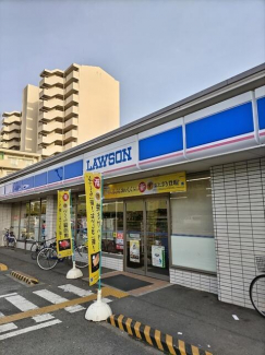 ローソン　長居公園南店まで450m