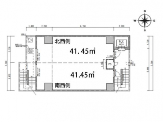 茨木市西駅前町の店舗事務所の画像