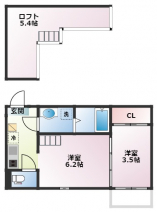 神戸市東灘区深江南町３丁目のアパートの画像