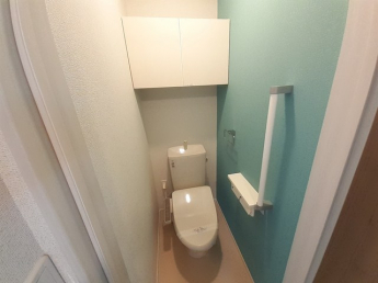 シンプルで使いやすいトイレです