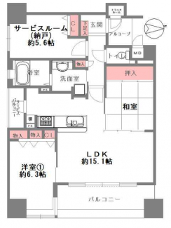 水廻り全て新調でフローリング・クロスも張替等のフルリフォーム