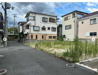 完成宅地渡し　更地　整形地　西向き　建築条件なし売り土地