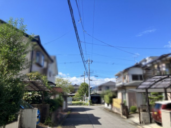 【前面道路含む現地写真】