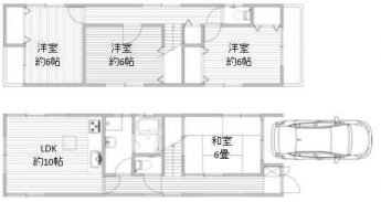 ２階建て住宅で４ＬＤＫ＋屋根裏収納は魅力