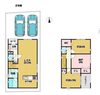 ３ＬＤＫ　間取り図