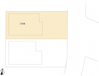 全２区画　残１区画　本件１号地