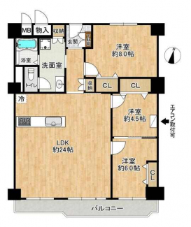 ◆７階建６階部分の上層階住戸！！　◆公園目の前のパークビュー