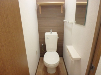 落ち着いたトイレです