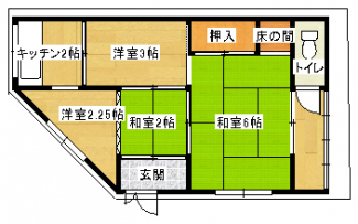 借地権付住宅の画像