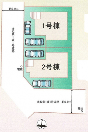 全2棟　駐車2台可能