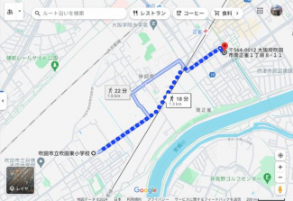 吹田市立吹田東小学校まで1300m