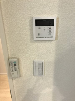 お部屋からお風呂のお湯はりもできます