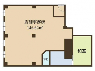 専有面積１４６．６２㎡（約４４．３坪）ございます。