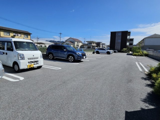 停めやすい平面式駐車場