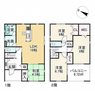 近江八幡市北之庄町の新築一戸建ての画像