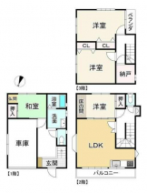 交野市私部４丁目の中古一戸建ての画像