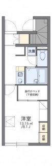 代表的な間取のため実際の間取とは異なる場合があります