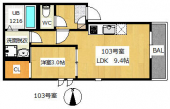 兵庫県宝塚市大成町のアパートの画像