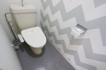 シンプルで使いやすいトイレです