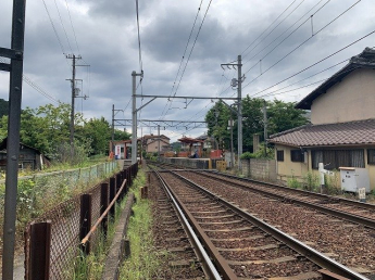 叡山電鉄　三宅八幡駅まで800m