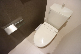 シンプルで使いやすいトイレです