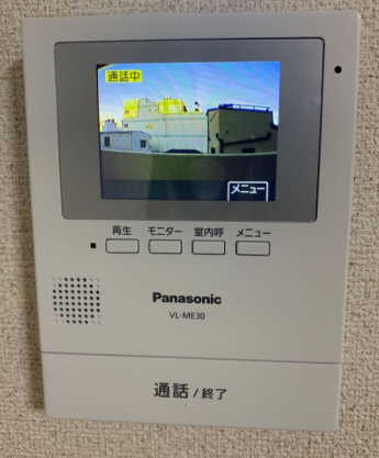 室内モニターは再生機能付き