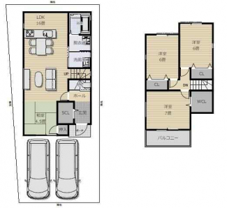 建築面積：９３．１５㎡　建物価格：１，５５０万円