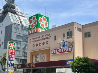 ライフ天神橋店まで532m